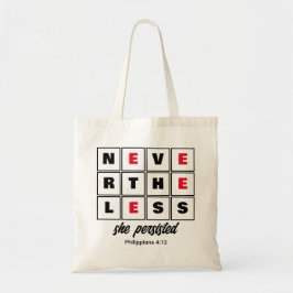 Anpassningsbar DOCK HON PERSISTERADE Christian Tygkasse