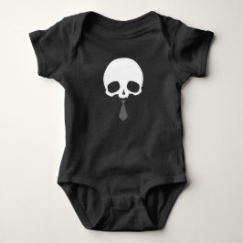 Anpassningsbar dödskalle med slips t shirt