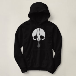 Anpassningsbar dödskalle med slips t shirt