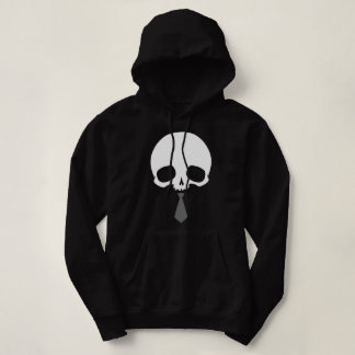 Anpassningsbar dödskalle med slips t shirt