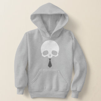 Anpassningsbar dödskalle med slips t shirt