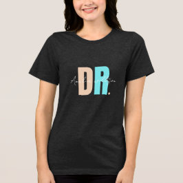 Anpassningsbar Doktor namn T Shirt