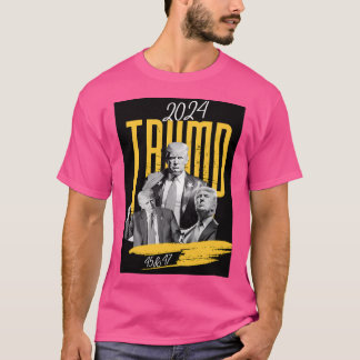 Anpassningsbar Donald Trump-grafik, fetstil och ik T Shirt