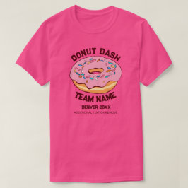 Anpassningsbar Donut Dash Team T-Shirt
