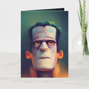 Anpassningsbar Dr. Frankensteins monsterkort Kort