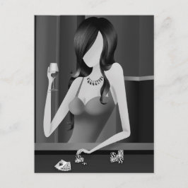 Anpassningsbar drottning av matchen - LasVegas Cas Vykort