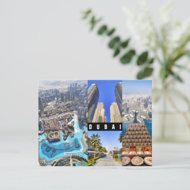 Anpassningsbar, Dubai, Förenade Arabemiraten, vyko Vykort (Stående Fram)