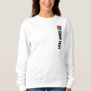 Anpassningsbar dubbelsidig tryck modern dam t shirt