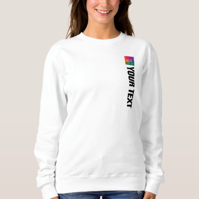 Anpassningsbar dubbelsidig tryck modern dam t shirt (Framsida)