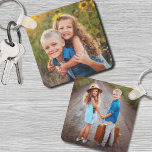 Anpassningsbar Dubbla Side Kids Two Photo Nyckelring<br><div class="desc">Skapa en anpassningsbar med den här dubbla barnens fotonyckelkedja, perfekt för föräldrar eller mor- och farföräldrar som vill ha två olika foton. Visning ett bild som är en favorit på framsidan och ett annat på baksidan, så att du kan visa de speciella ögonblicken från ditt barns liv. Även om det...</div>