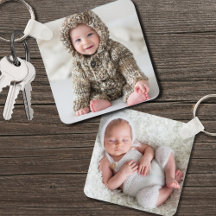 Anpassningsbar Dubbla Sided Baby Two Photo