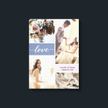 Anpassningsbar Dusty Blue och Rosa Wrapped Canvas<br><div class="desc">Fira bröllopsdagens skönhet och minnen med "Bröllopsdag Elegance", en inlindad duk som är designad för att visa den fantastiska fotografin från en av de viktigaste dagarna i ditt liv. Den här arbetsytan är inte bara en dekoration, utan en hyllning till din kärlek-historia och de magiska ögonblick du delade. Arbetsytan har...</div>