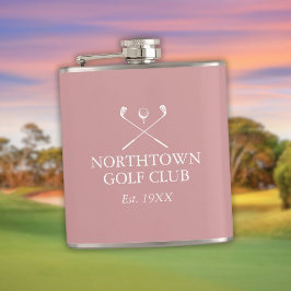 Anpassningsbar Dusty Ro Rosa Golf Klubb Namn Fickplunta