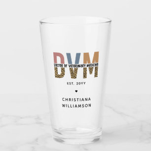 Anpassningsbar DVM Doktor of Veterinary Medicine G Glaskopp