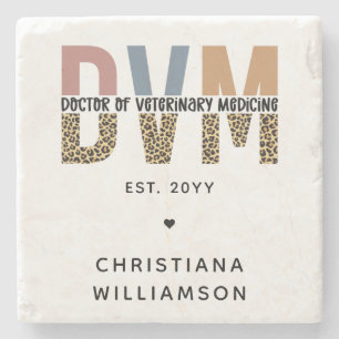 Anpassningsbar DVM Doktor of Veterinary Medicine G Stenunderlägg