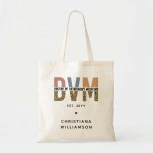 Anpassningsbar DVM Doktor of Veterinary Medicine G Tygkasse
