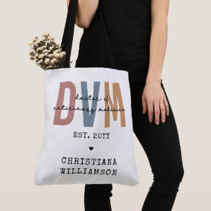 Anpassningsbar DVM Doktor of Veterinary Medicine G Tygkasse