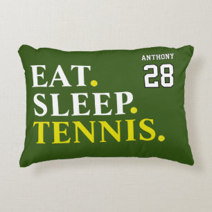 Anpassningsbar Eat Ssov Tennis Prydnadskudde