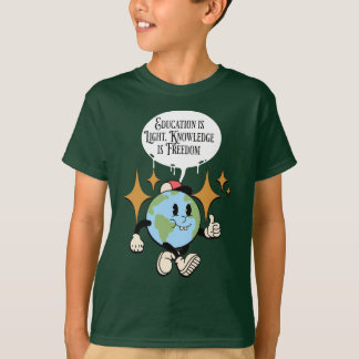Anpassningsbar Education Day Tees: Firar Learning  T Shirt