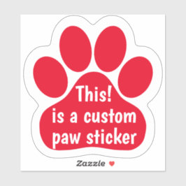 Anpassningsbar efter utskrift - Dekal för rödbilsf