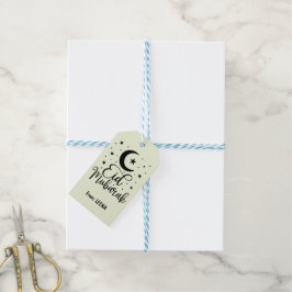 Anpassningsbar Eid Mubarak Cute Eid Gift Märkre Presentetikett