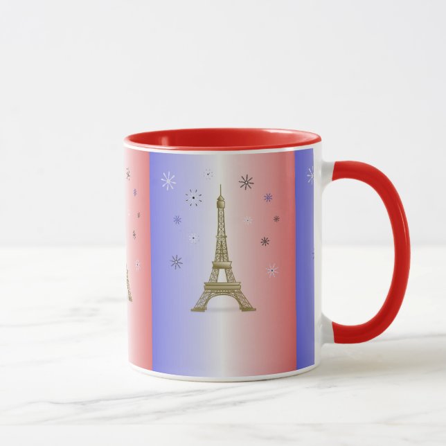 Anpassningsbar Eiffel Torn Mugg (Höger)