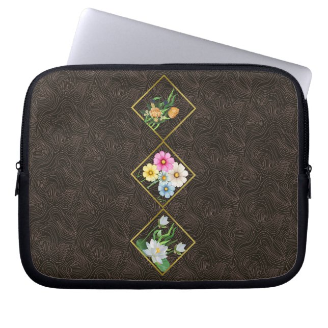Anpassningsbar Electronics Bag Organize i Stil på  Laptop Fodral (Framsidan)
