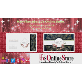 Anpassningsbar Elegant Blommig Mall 13 Visitkort