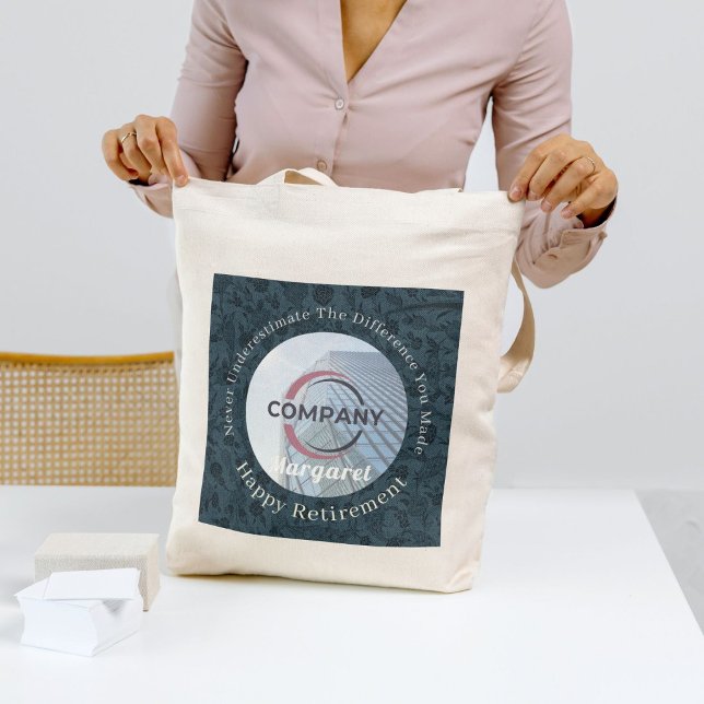 Anpassningsbar Elegant Bulk-gåvor till Coworkers P Tygkasse (Custom Elegant Bulk Gifts for Coworkers Retirement)