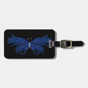 Anpassningsbar Elegant Butterfly Luggage Tag Bagagebricka