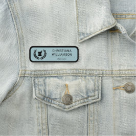 Anpassningsbar Elegant farmaceut Personal Personal Namnbricka