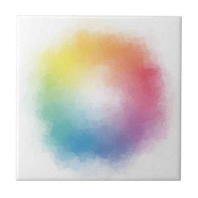 Anpassningsbar Elegant  för färgad Abstrakt - mode Kakelplatta (Framsidan)