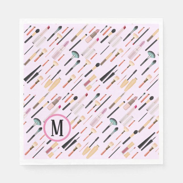 Anpassningsbar Elegant Glittering Beauty Makeup Ve Pappersservett (Framsidan)