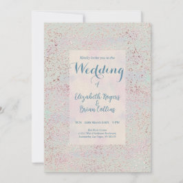 Anpassningsbar elegant modern inbjudan till koppar