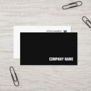 Anpassningsbar Elegant Modern Professionell Compan Visitkort
