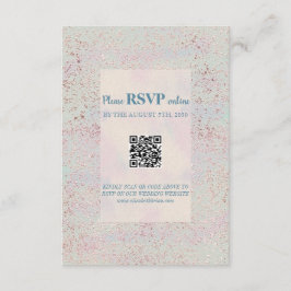 Anpassningsbar elegant, modernt Bröllop-höljeskort Tilläggskort