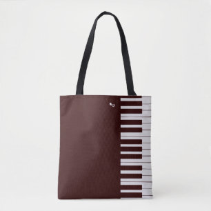 Anpassningsbar elegant piano nycklar tygkasse