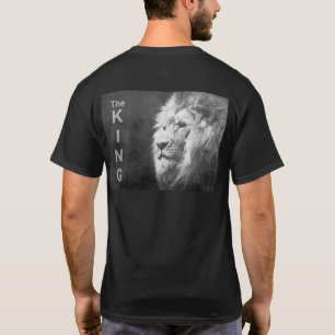 Anpassningsbar Elegant popup Art Lejon huvudmall M T Shirt