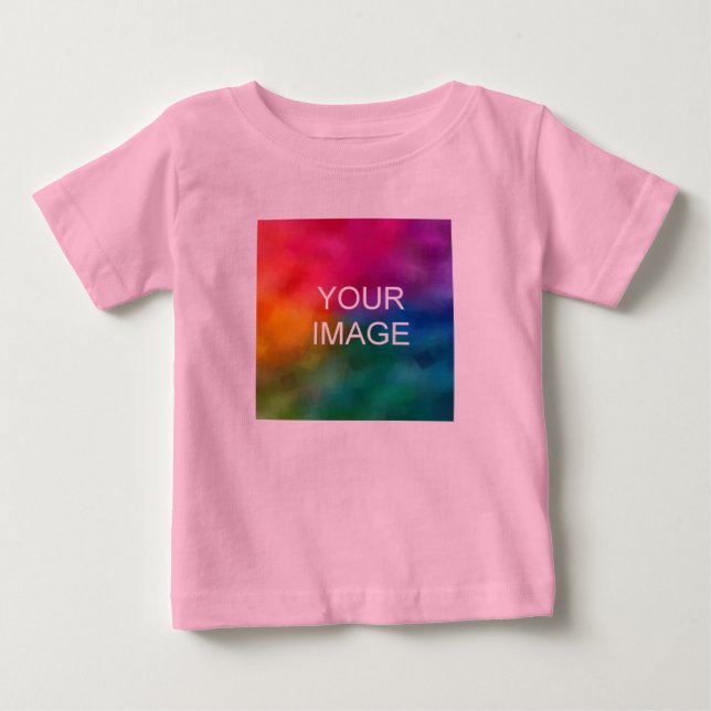 Anpassningsbar Elegant Rosa Färg Trendig  Template T Shirt (Framsida)