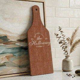 Anpassningsbar Elegant Skript efternamn Värdinna G