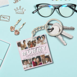 Anpassningsbar Elegant Vi kärlek dig Mamma Photo c