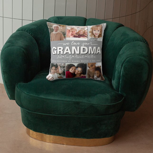 Anpassningsbar Elegant Vi kärlek er morma Photo co Kudde (Skapare uppladdad)