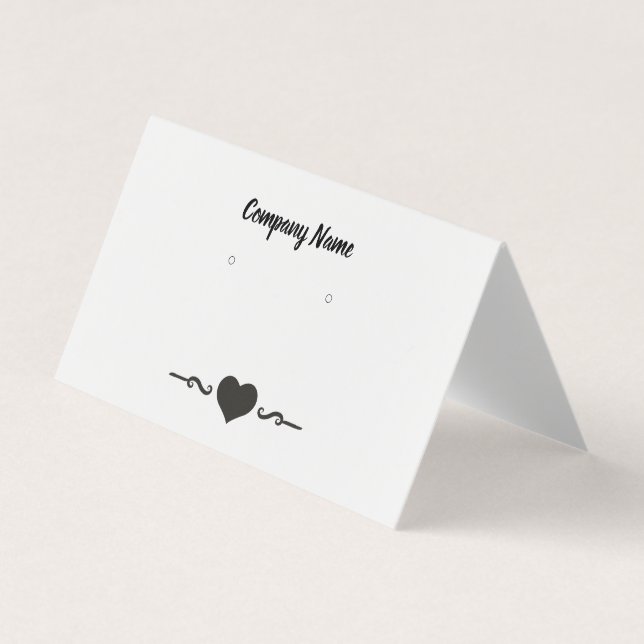 Anpassningsbar Elegant - Visningar för inläsning a Visitkort (Framsida)