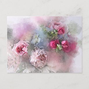 Anpassningsbar Elegant Watercolor Art Art Modern R Inbjudan Vykort