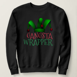 Anpassningsbar Elf Santa Helper Gangsta Wrapper ju T Shirt