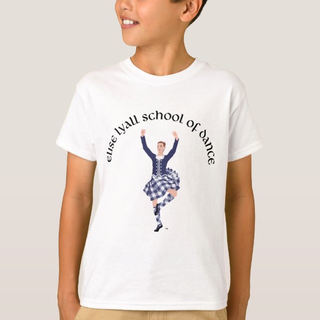 ANPASSNINGSBAR Elise Lyall School of Dance T Shirt (Framsida)