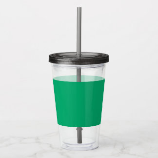 Anpassningsbar Emerald Grönt Acrylic Tumbler med s Take Away Mugg