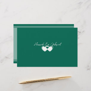 Anpassningsbar Emerald Grönt Brevpapper