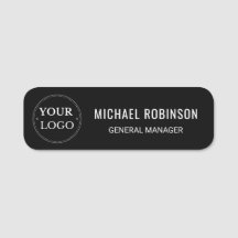 Anpassningsbar Employee Namn Logotyp Magnetic elle