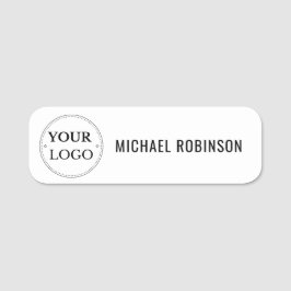 Anpassningsbar Employee Namn Logotyp Magnetic elle Namnbricka